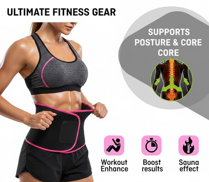 Adjustable Waist Trimmer Belt™ – GYM Ka Real Partner