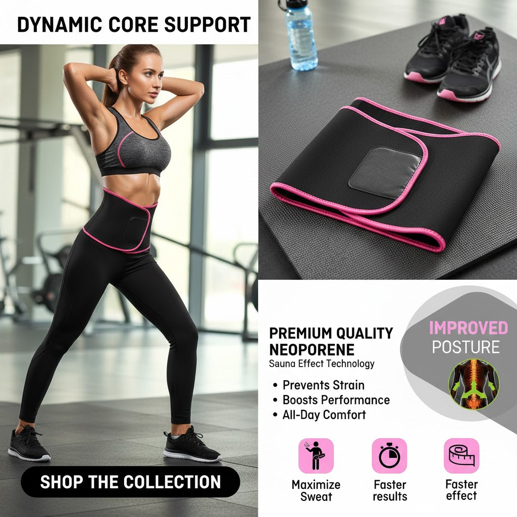 Adjustable Waist Trimmer Belt™ – GYM Ka Real Partner