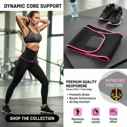 Adjustable Waist Trimmer Belt™ – GYM Ka Real Partner