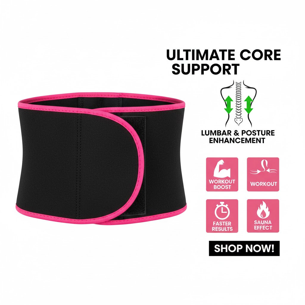 Adjustable Waist Trimmer Belt™ – GYM Ka Real Partner